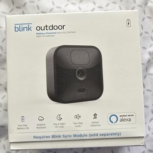 Blink Outdoor Black Security Camera